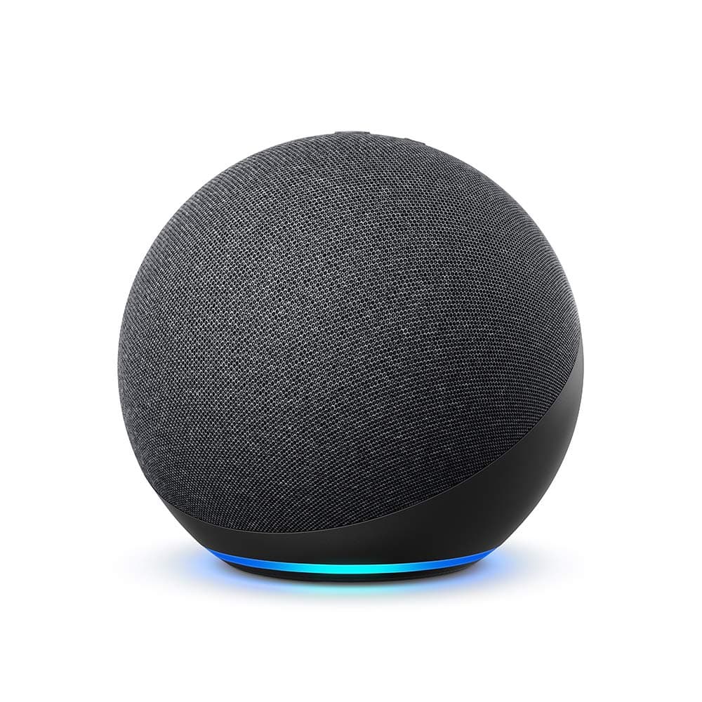 Certified Refurbished Echo (4th generation, 2020 release) | With premium sound, smart home hub and Alexa | Charcoal