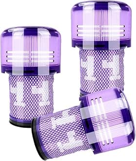 3 PACK Filter Replacement for Dyson V12 Detect Slim Cordless Vacuum and V12 Slim Vacuums, Compare to Part 971517-01(NOT for SV12 & V15 Vacuum)