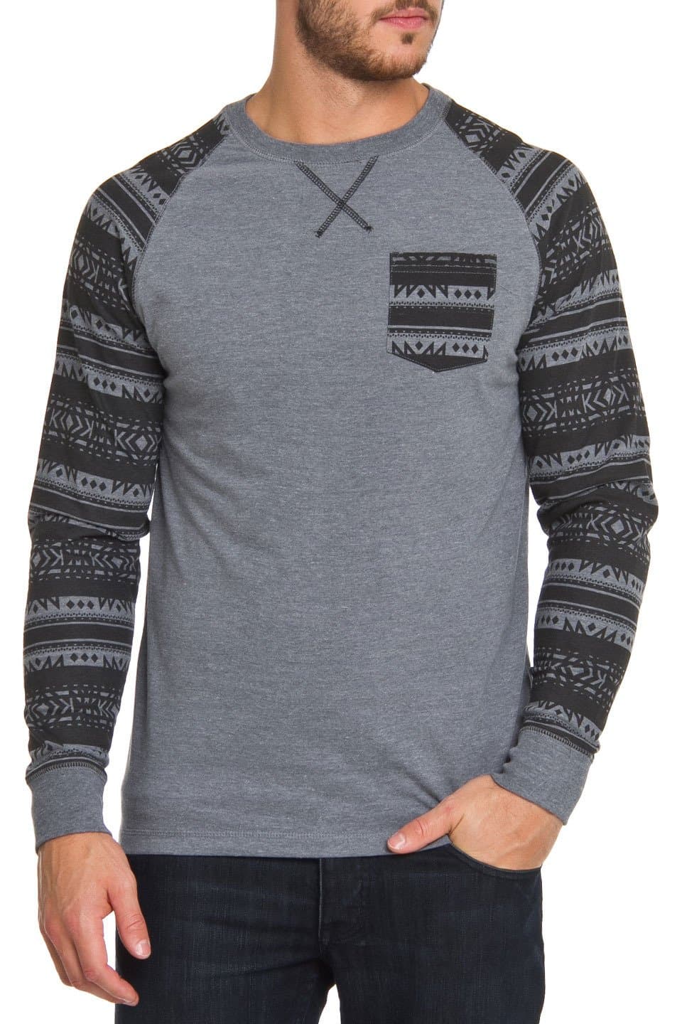 Distortion Men's Kaden Crew Neck M
