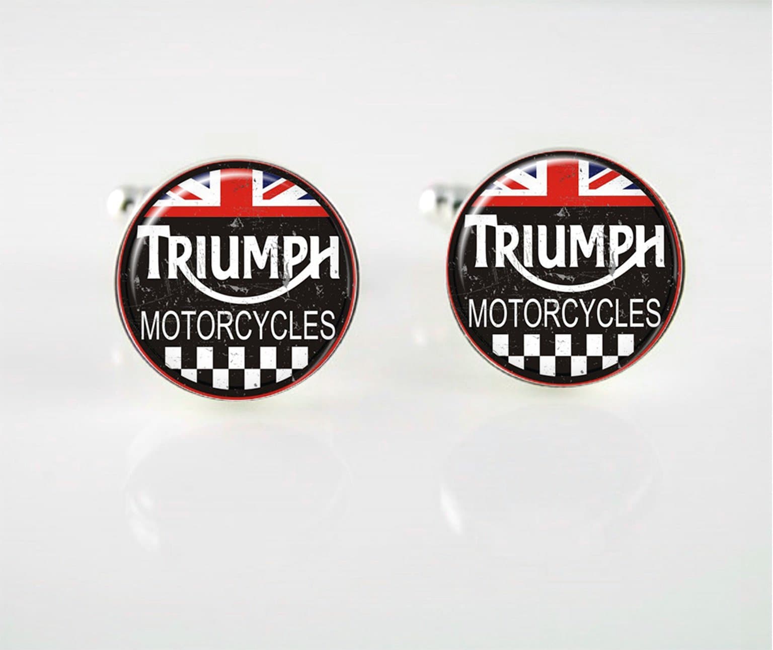 Vintage Triumph Motorcycle Cuff Links