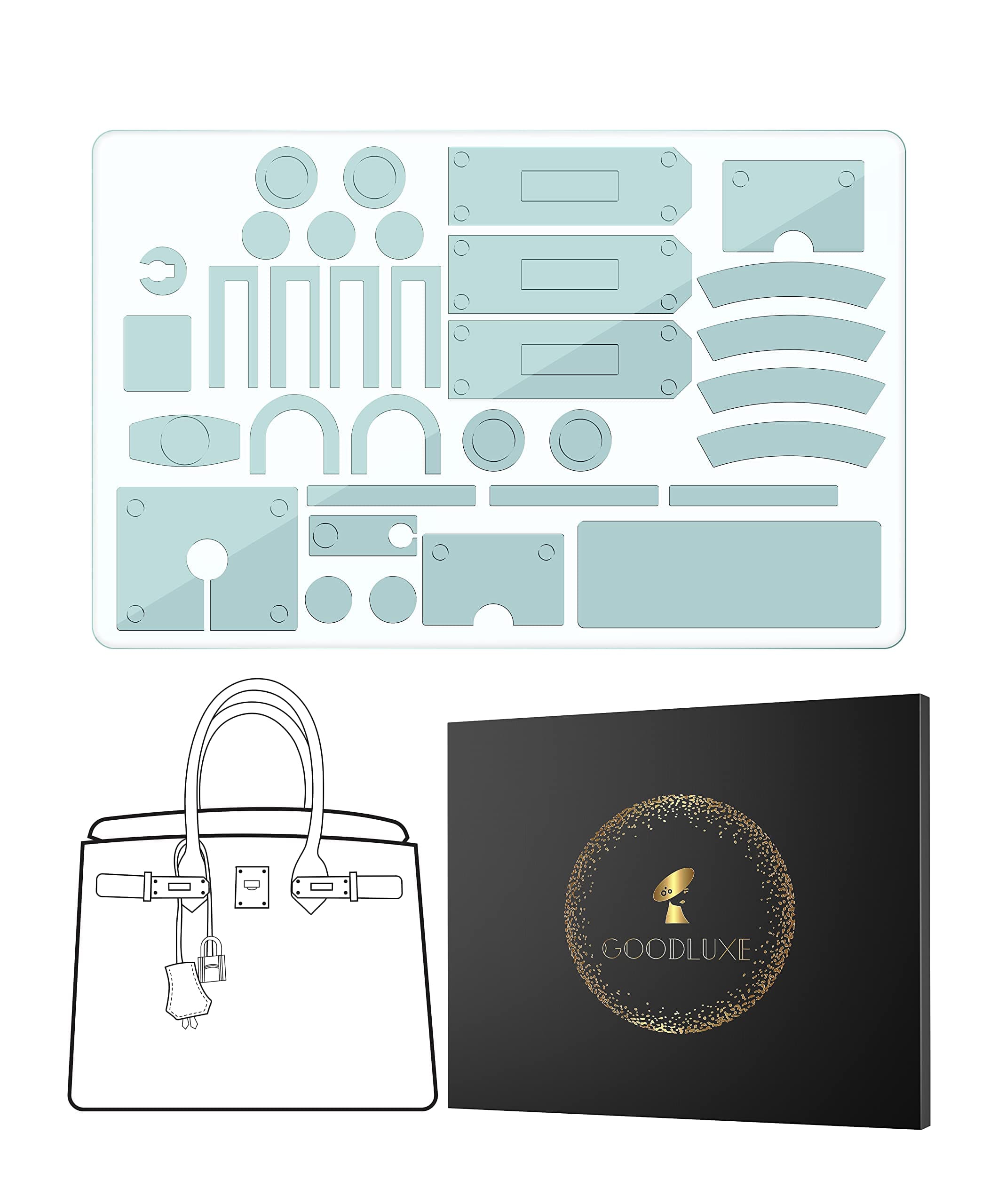 Hardware Protective film for Birkin 30 and 35 Hardware protector for Birkin 30 or 35 Hardware protective sticker for Birkin 30,35 Hardware protection, Clear, (BK30/35)