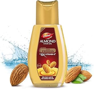 Almond Hair Oil - Natural Moisturizing, Strengthening and Hair Oil Elixir for Healthy Scalp, Promotes Nourishing for Soft, Manageable, Long and Smooth Hair From Root to Tip - 200 ML