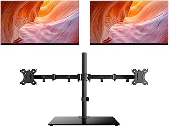 Packard BellWorkstation, 2X 21.5 Monitors, VESA Mount Included, 75 Hertz, 5 MS, Dual Monitor, VESA (Mount Included), VGA and HDMI Monitor, Basic Monitor and Gaming Monitor