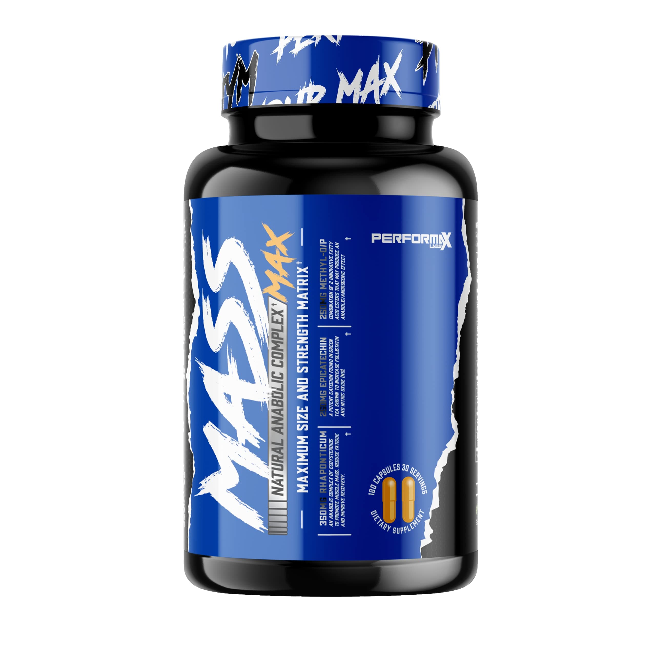 Performax Labs Mass Max Natural Anabolic Complex 120 Capsules