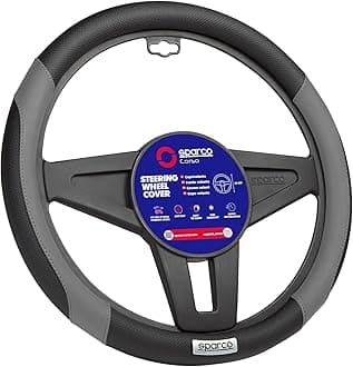 SPARCO SPC1113GR Steering Wheel Cover C1113 Black/Gray Universal CAR