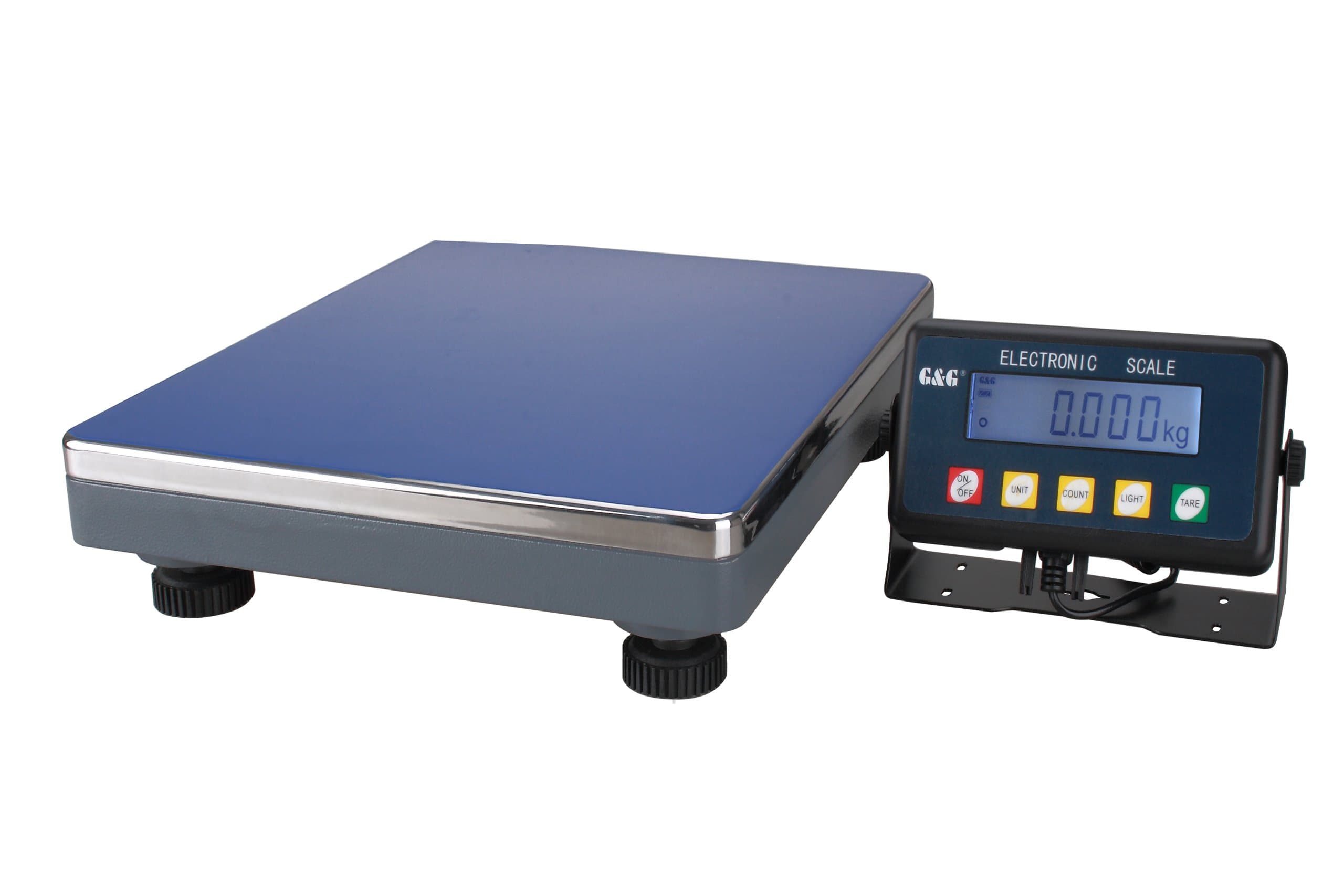 G & G 300 kg, 20 g, PSE300K, package scale, platform scale, digital scale, industrial scale, battery operation possible