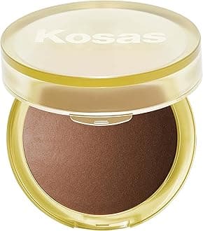 - Sun Show Glowy Warmth Baked Bronzer - Contouring Powder for Cheekbones, Nose & Jawline - Enriched with Concentrated Fatty Acids - Talc-Free, Vegan & Hypoallergenic - Paradise