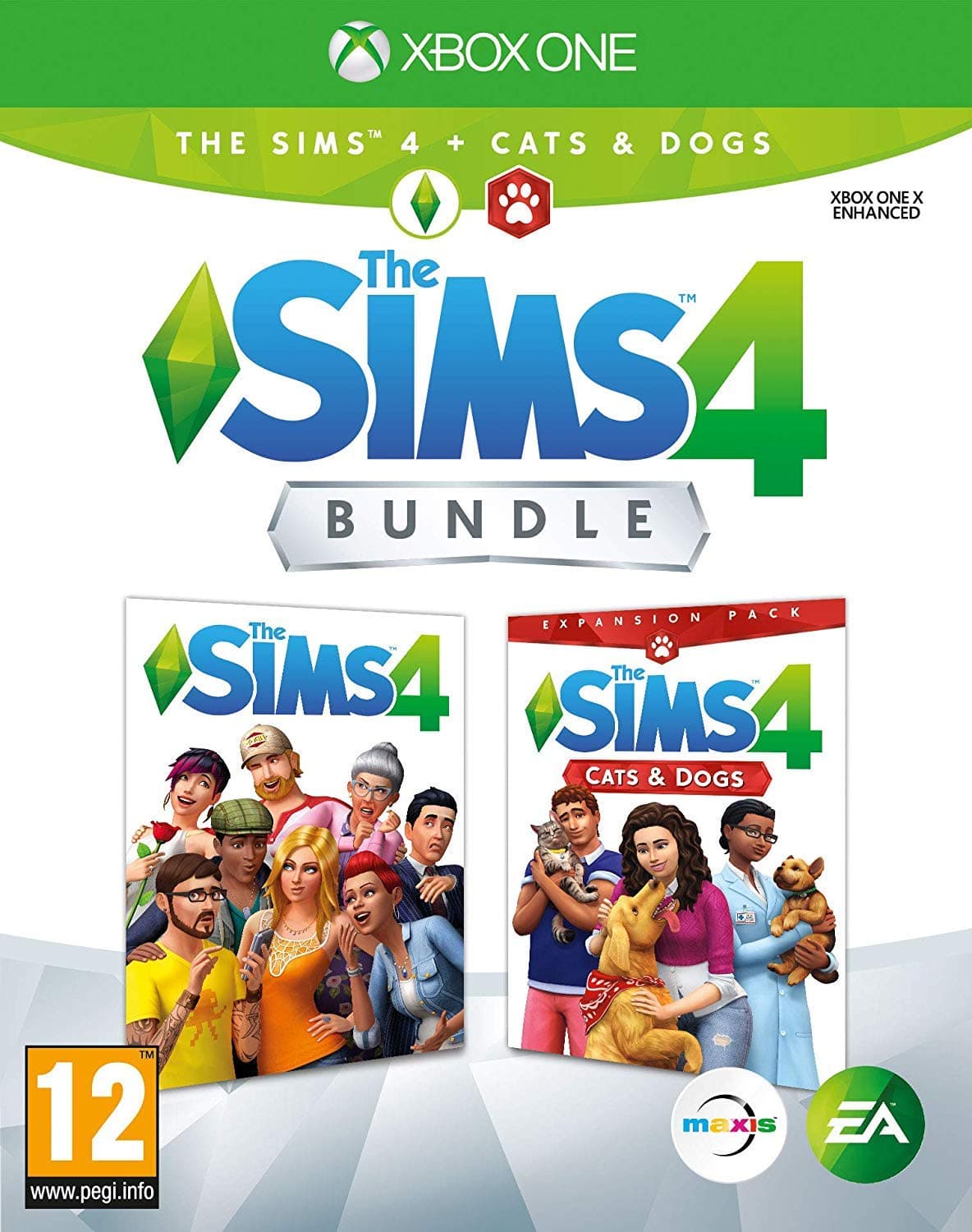 The Sims 4 Plus Cats and Dogs Bundle (Xbox One) (UK IMPORT)