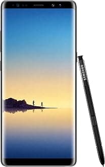 Samsung Galaxy Note 8 SM-N950F/DS Dual-SIM 64GB (GSM Only, No CDMA) Factory Unlocked 4G/LTE Smartphone (Midnight Black) - International Version