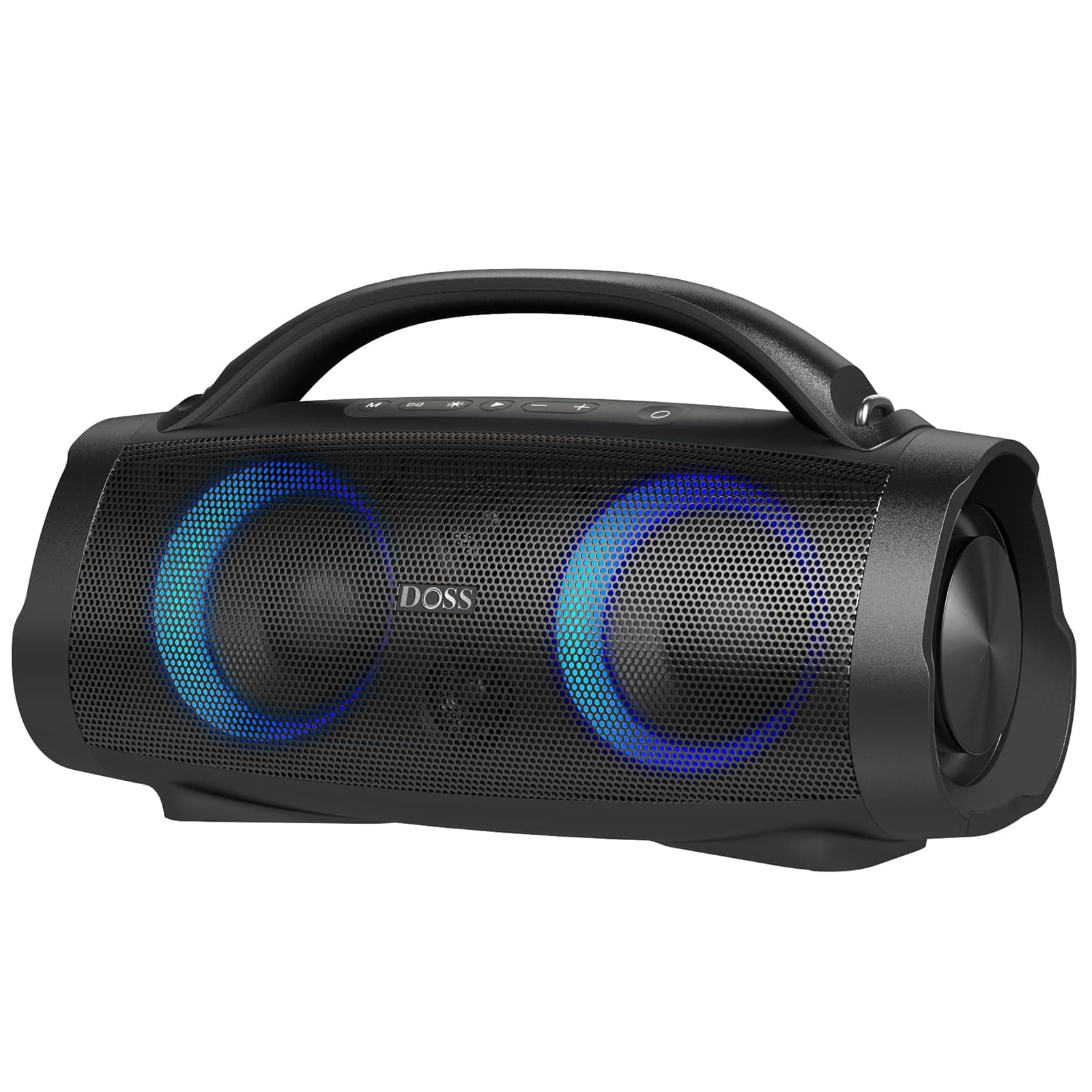 DOSS Extreme Boom Pro Bluetooth Speaker, Wireless, 100W, Loud Volume, 20 Hours Playtime, IPX6 Waterproof, Portable Bluetooth, Enhanced Bass, Passive Radiator, USB-C Charging, Connects to Multiple
