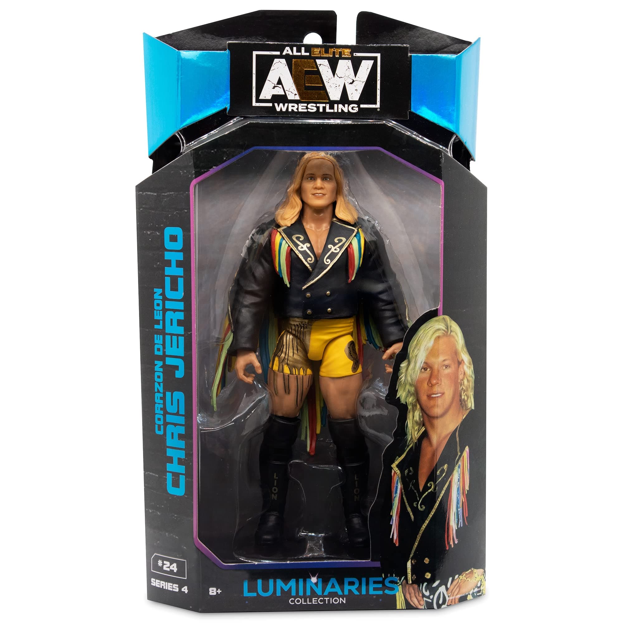 Ringside Corazon de Leon Chris Jericho - AEW Unmatched Series 4 Toy Wrestling Action Figure
