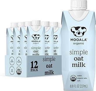 MooalaSimple Oatmilk Organic Shelf Stable 237 mL Case of 12