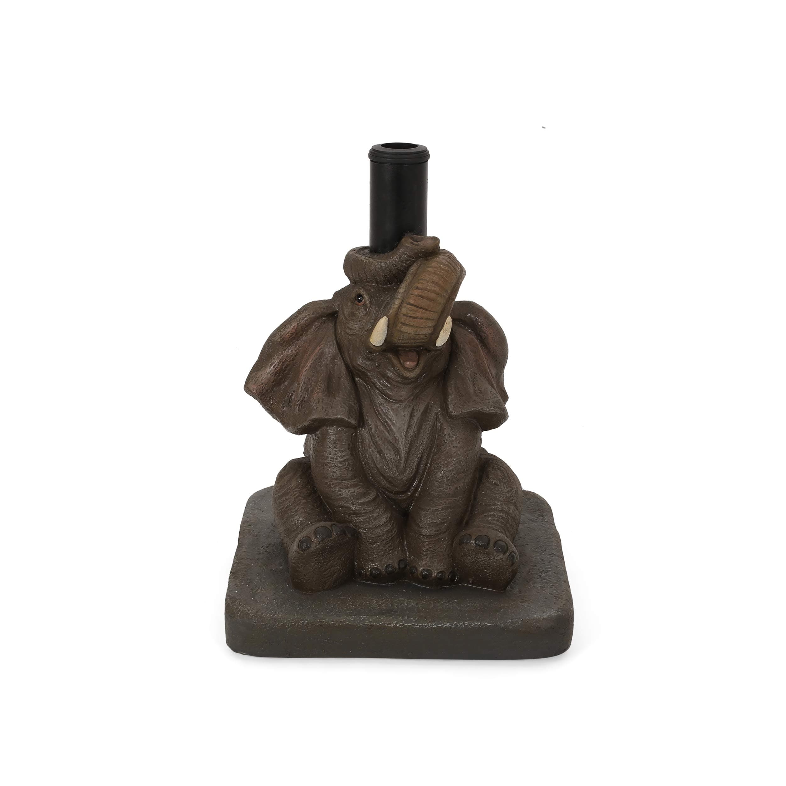 Christopher Knight HomeChristopher Knight Home Willena Elephant Umbrella Base, Gray