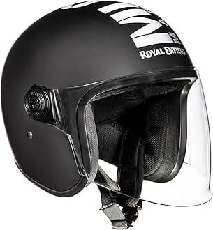 Royal Enfield Royal Enfield Open Face with Visor MLG Helmet (RRGHEL000049)