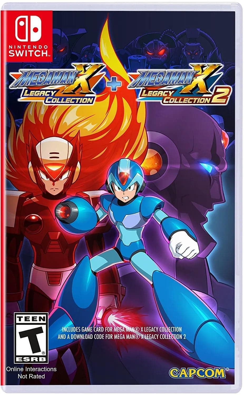 Mega Man X Legacy Collection 1+2 Nla