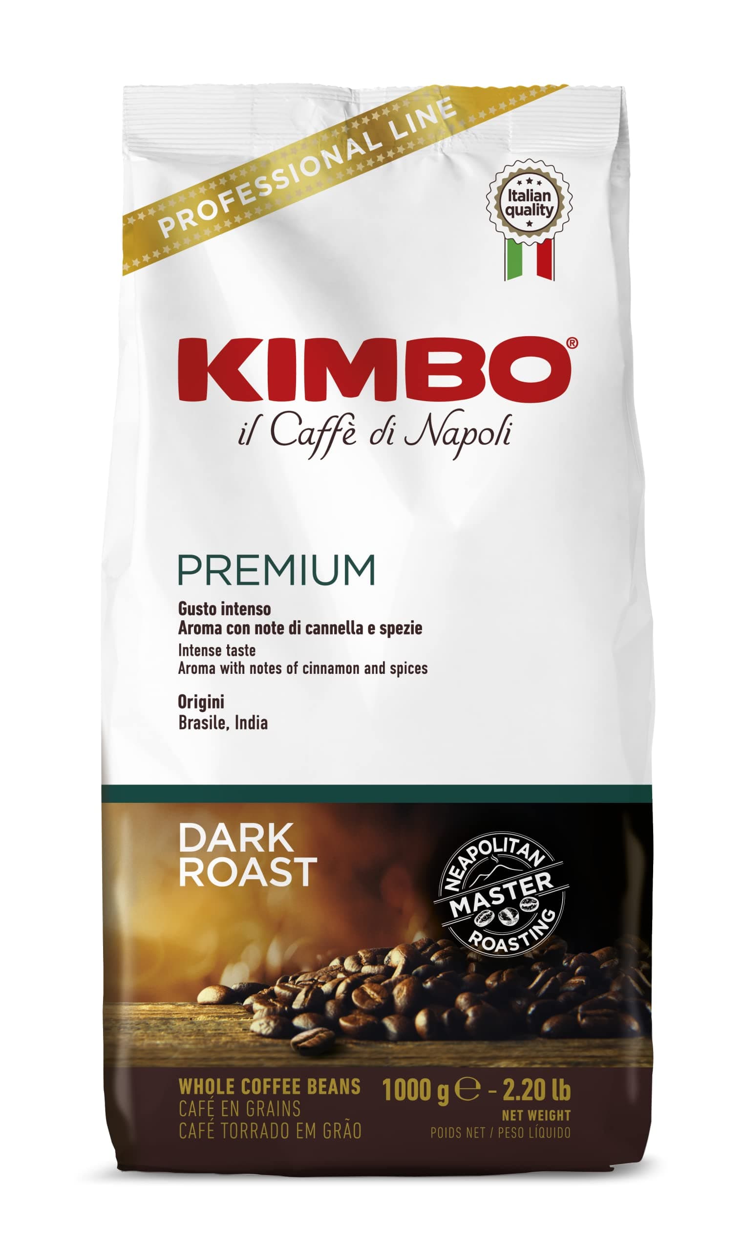 Kimbo Premium Espresso Beans 1Kg