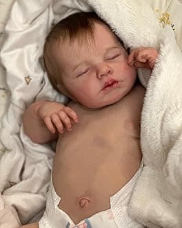 Zero Pam Realistic Reborn Dolls Silicone Full Body 20 Inch 50 cm Lifelike Newborn Baby Boy Waterproof Silicone Baby Dolls That Look Real Anatomically Correct Doll for Kids