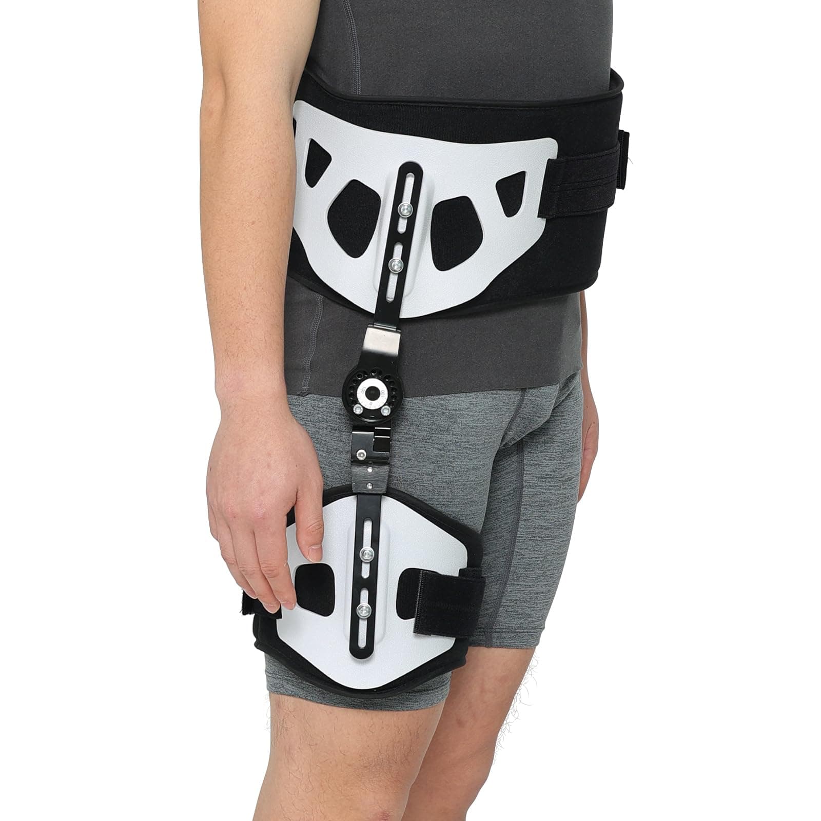 Orthomen Hip Abduction Brace,Post op Hip Protector Stabilizer Compression Support for Joint Pain