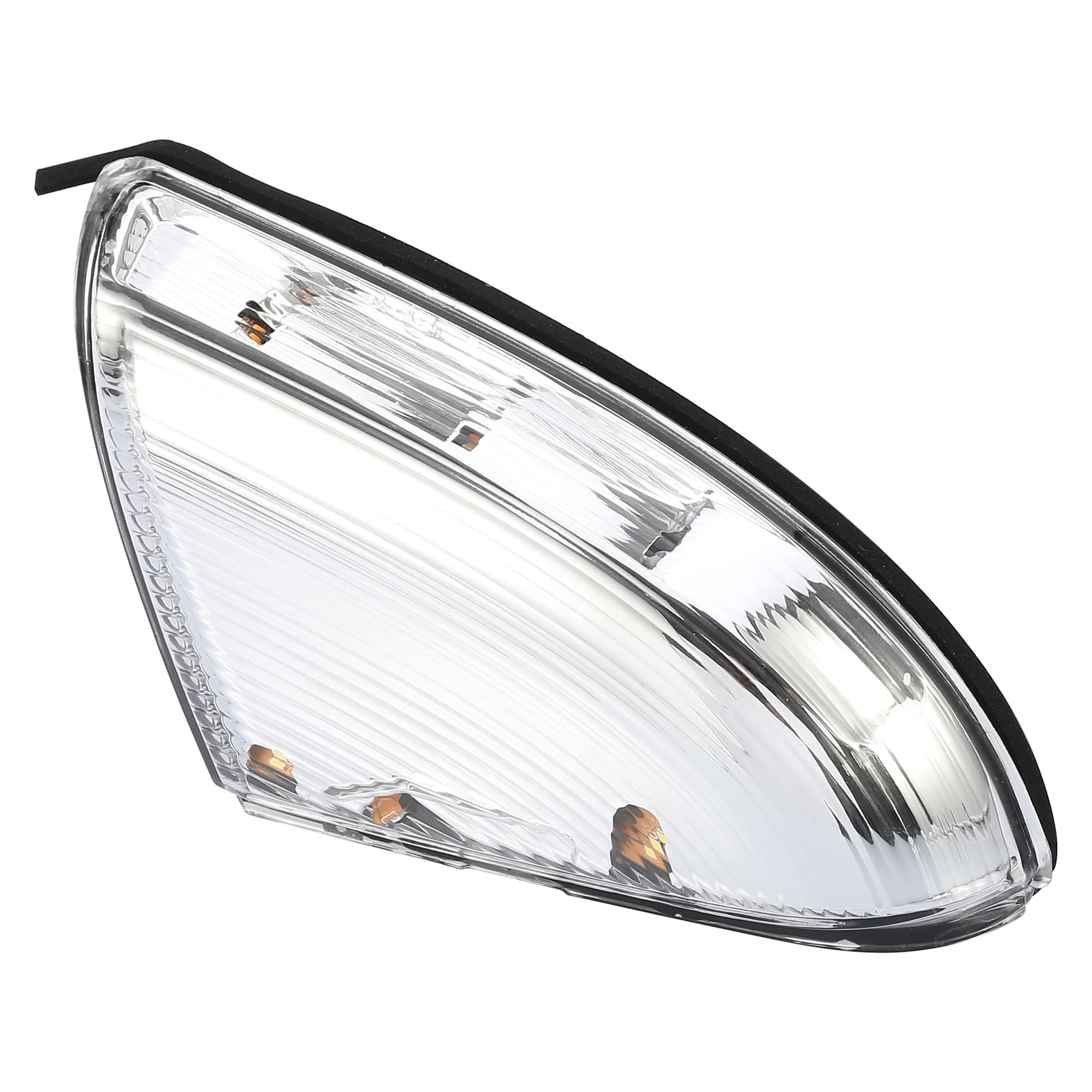 X AUTOHAUX Front Driver Side Left Mirror Turn Signal Light Lamp Housing for Dodge for Ram 1500 2009-2013 2500 2010-2013 Replaces 68064949AA