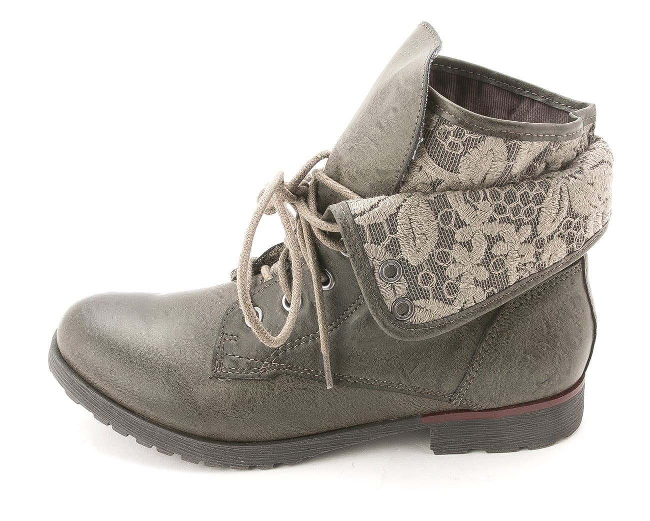 New Arrival Womens Spraypaint Grey Lace 10