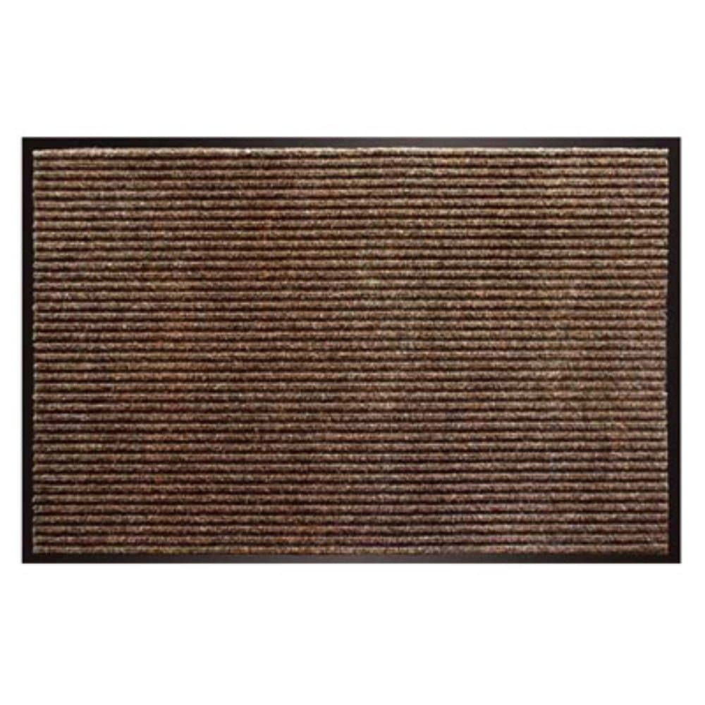 Utility Mats Enviroback Apache Rib Door Mat, 3-Feet by 5-Feet, Cocoa