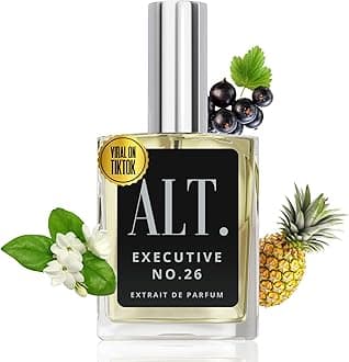 Executive No. 26 - Inspired by Creed Aventus for Men, Extrait de Parfum, Long Lasting Woody Fruity Perfume for Men with Bergamot, Pineapple & Oakmoss, 60ml