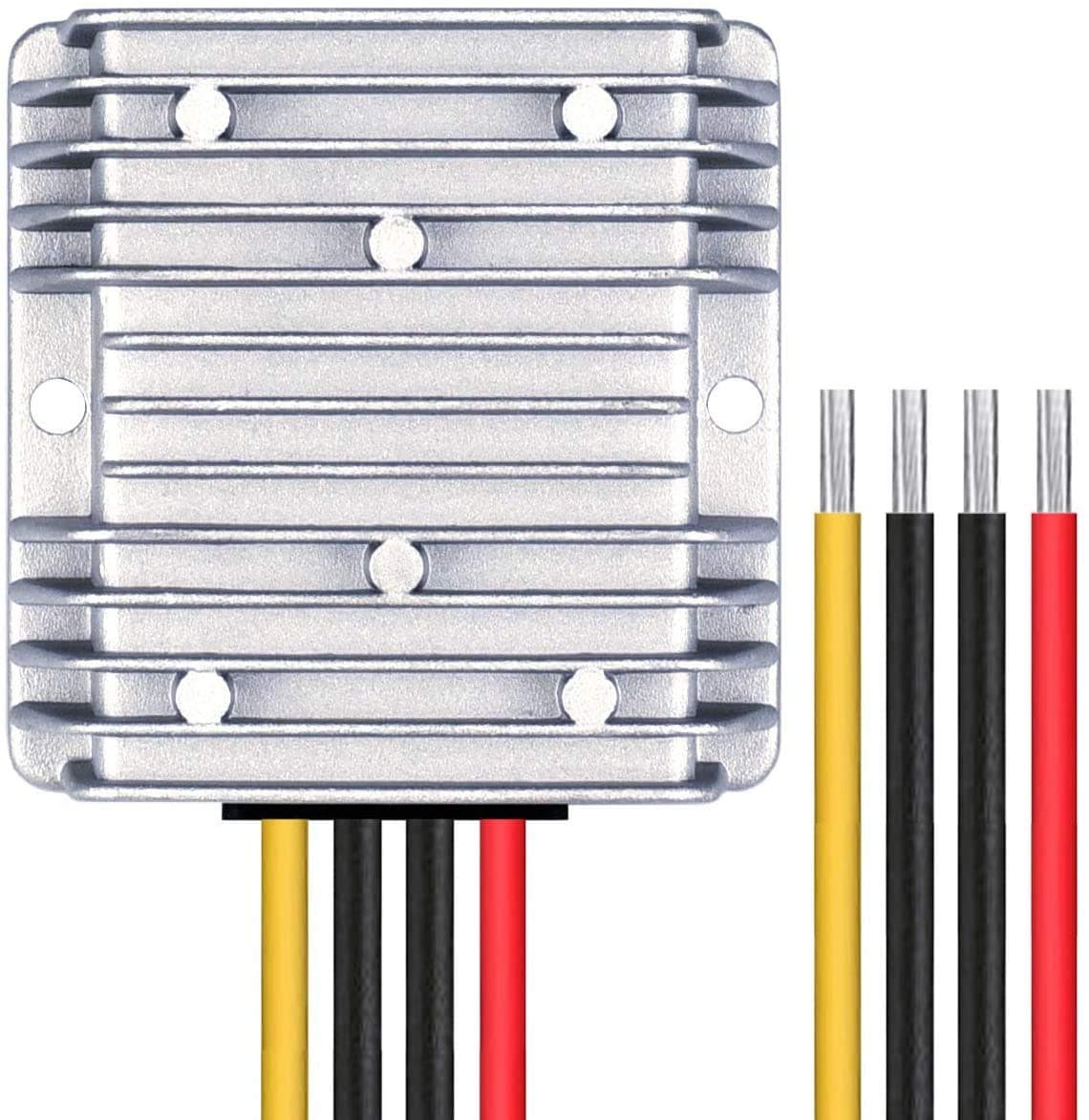 DC/DC 24V Step Down to 12V Converter Regulator Reducer 20A 240W Automatic Reducer Transformer for Golf Cart Club Car Truck Vehicle Boat Solar System