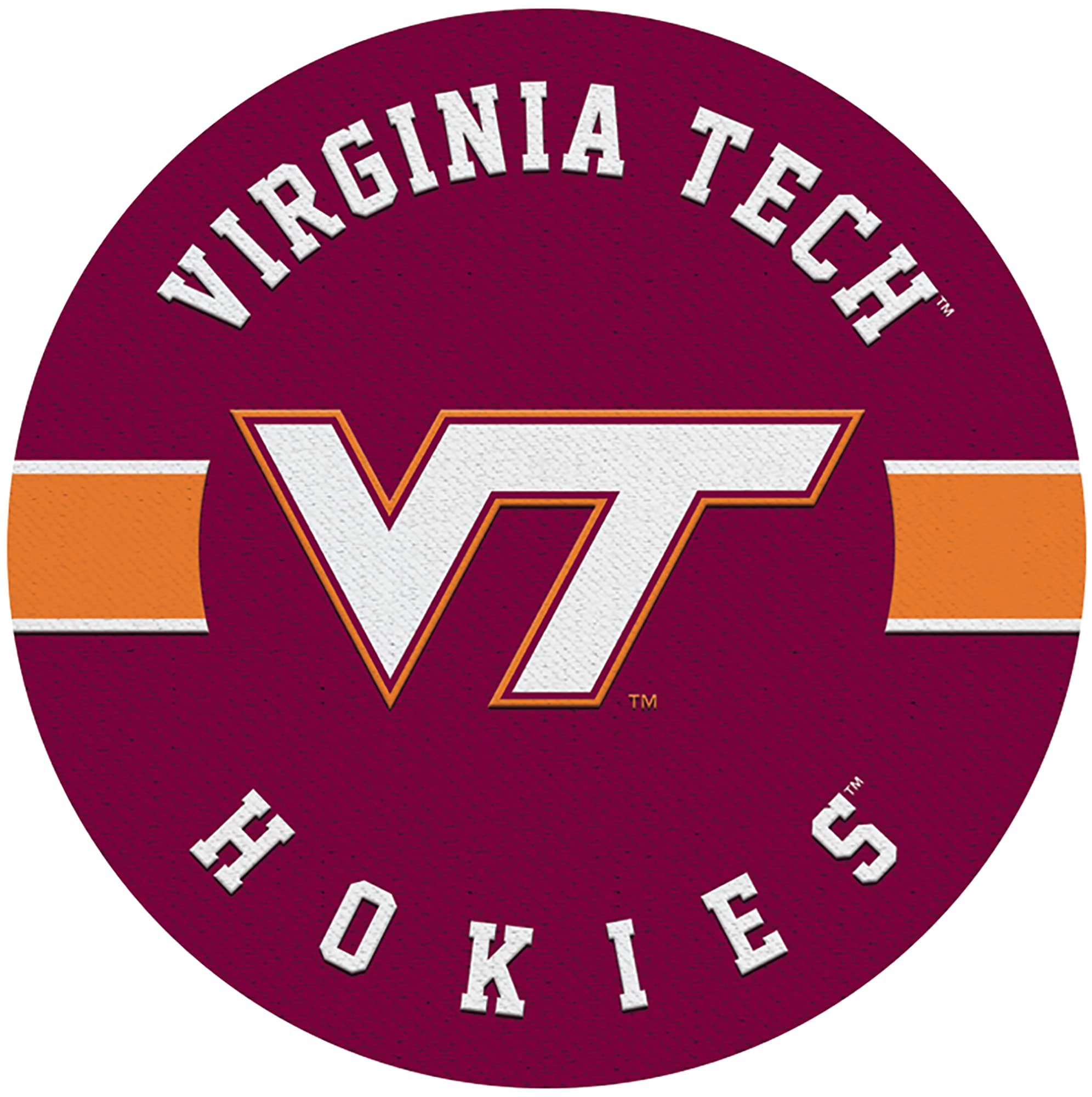 Virginia Tech School 4 x 4 Paperboard Celebration Coasters Pack of 12
