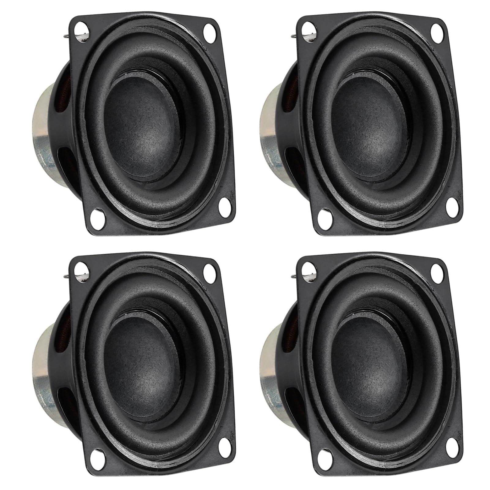ACEIRMC 4pcs 2" 4 Ohm 10W Full Range Audio Speaker Stereo Woofer Loudspeaker for Arduino