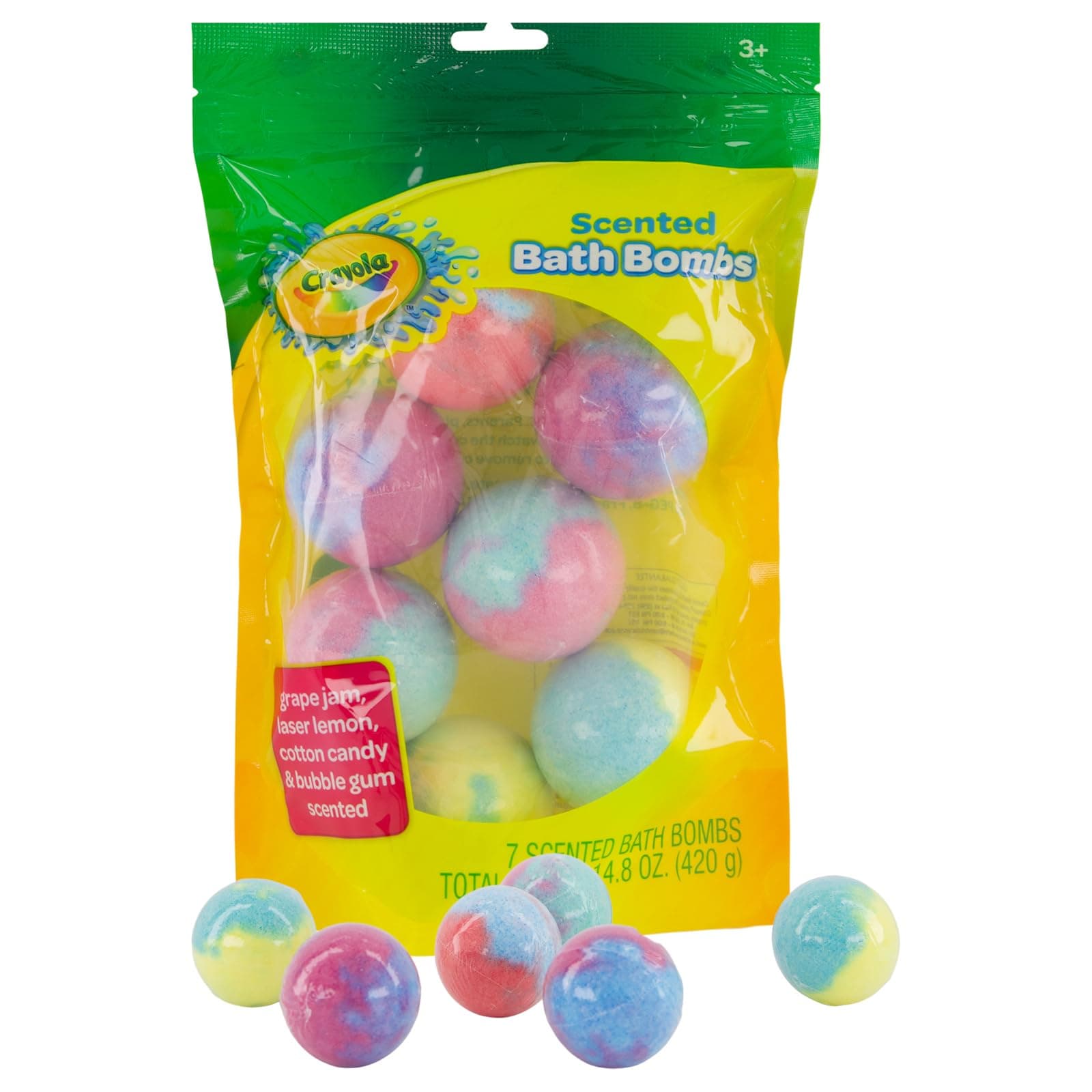Taste Beauty Scented Bath Bombs 7Ct
