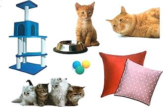 Cat Artwork Room Decor Wall Sticker Decal15 W X 23" H (1 Piece) (W-0033)