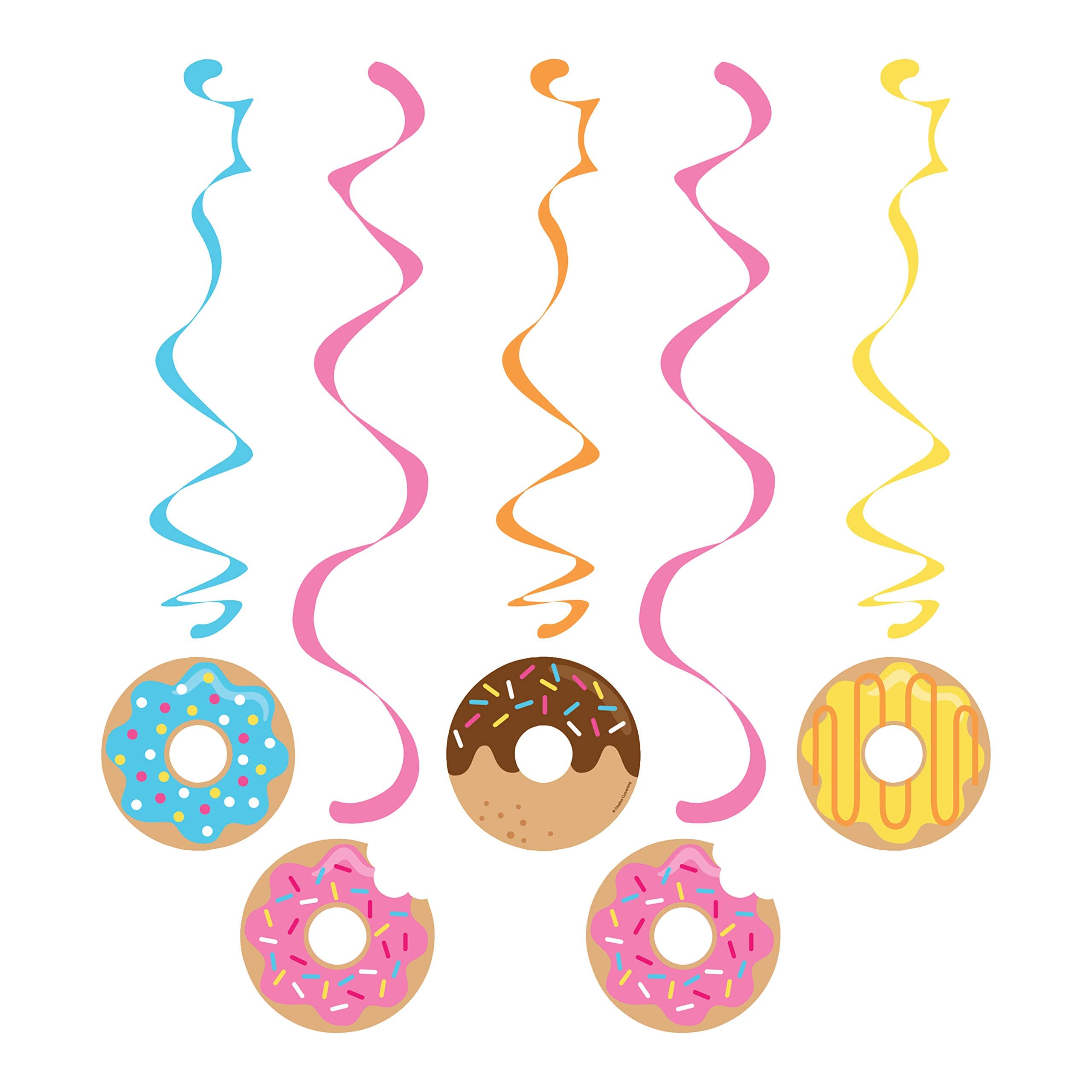 Doughnut Time Dizzy Dangler Hanging Decorations