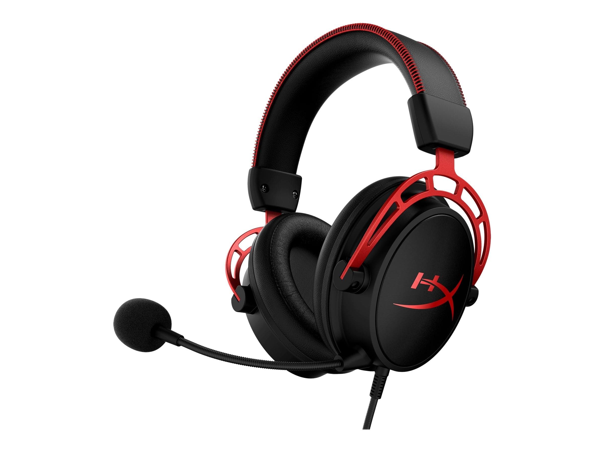 Cloud Alpha Gaming Headset, Black/Red, HX-HSCA-RD/EE