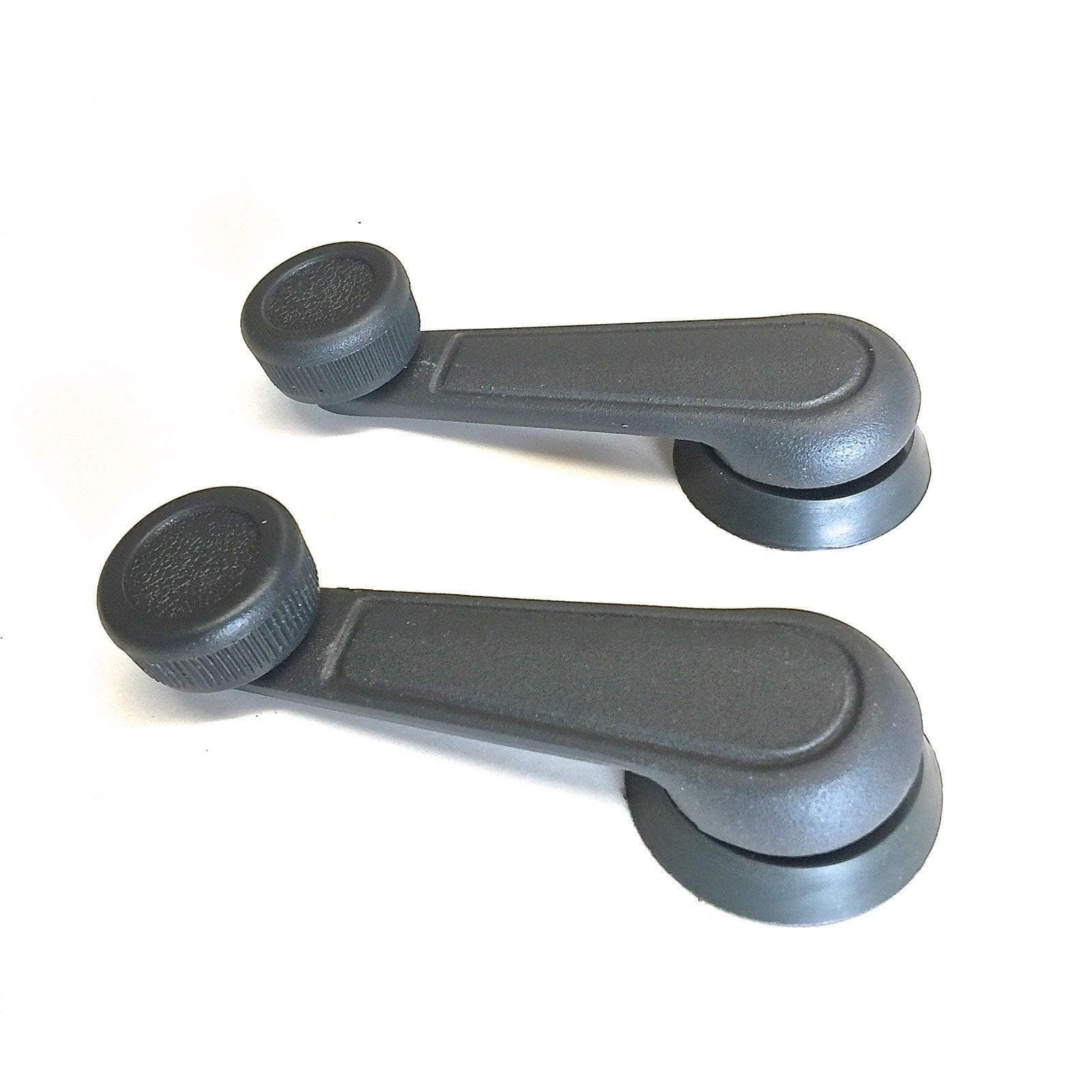ALL-STEEL WINDOW HANDLES (GRAY) - SAMURAI '80-'95