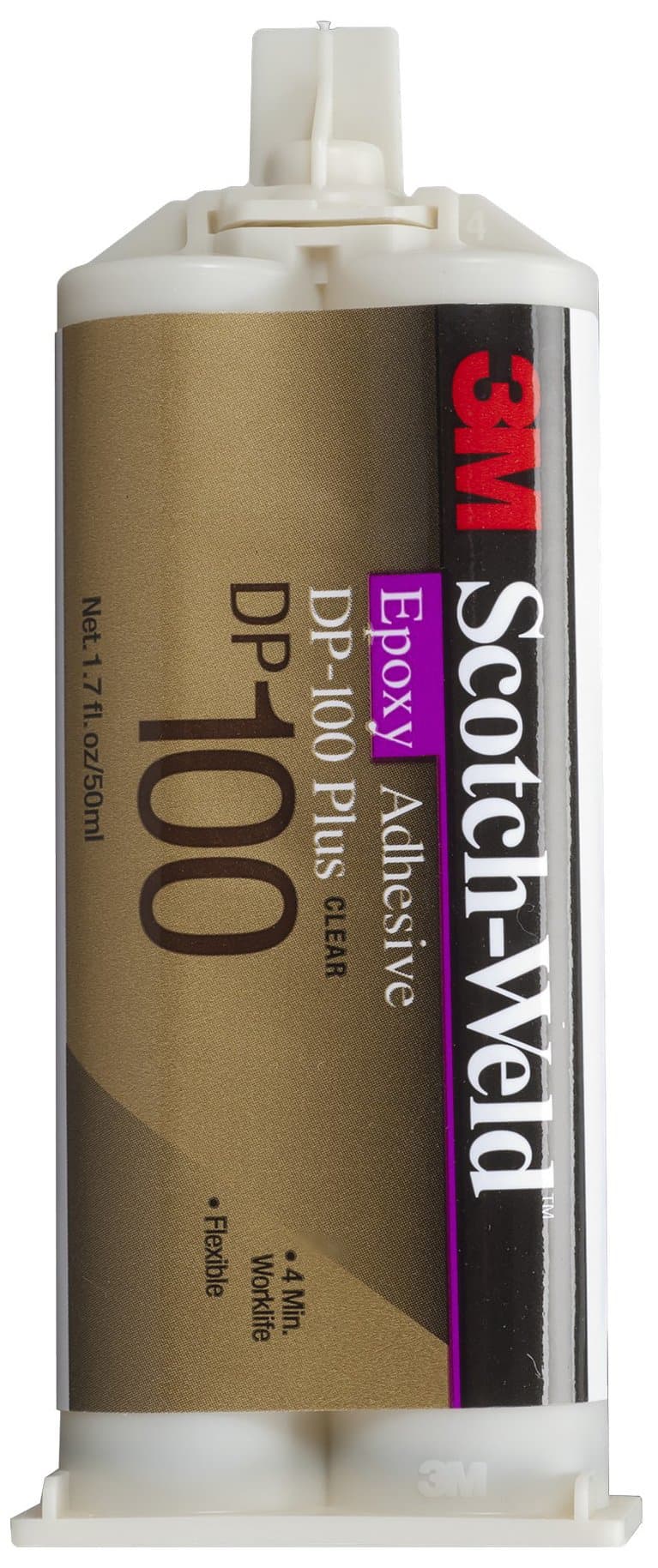 Scotch-Weld Epoxy Adhesive DP100 Plus Clear, 1.69 oz (Pack of 1)