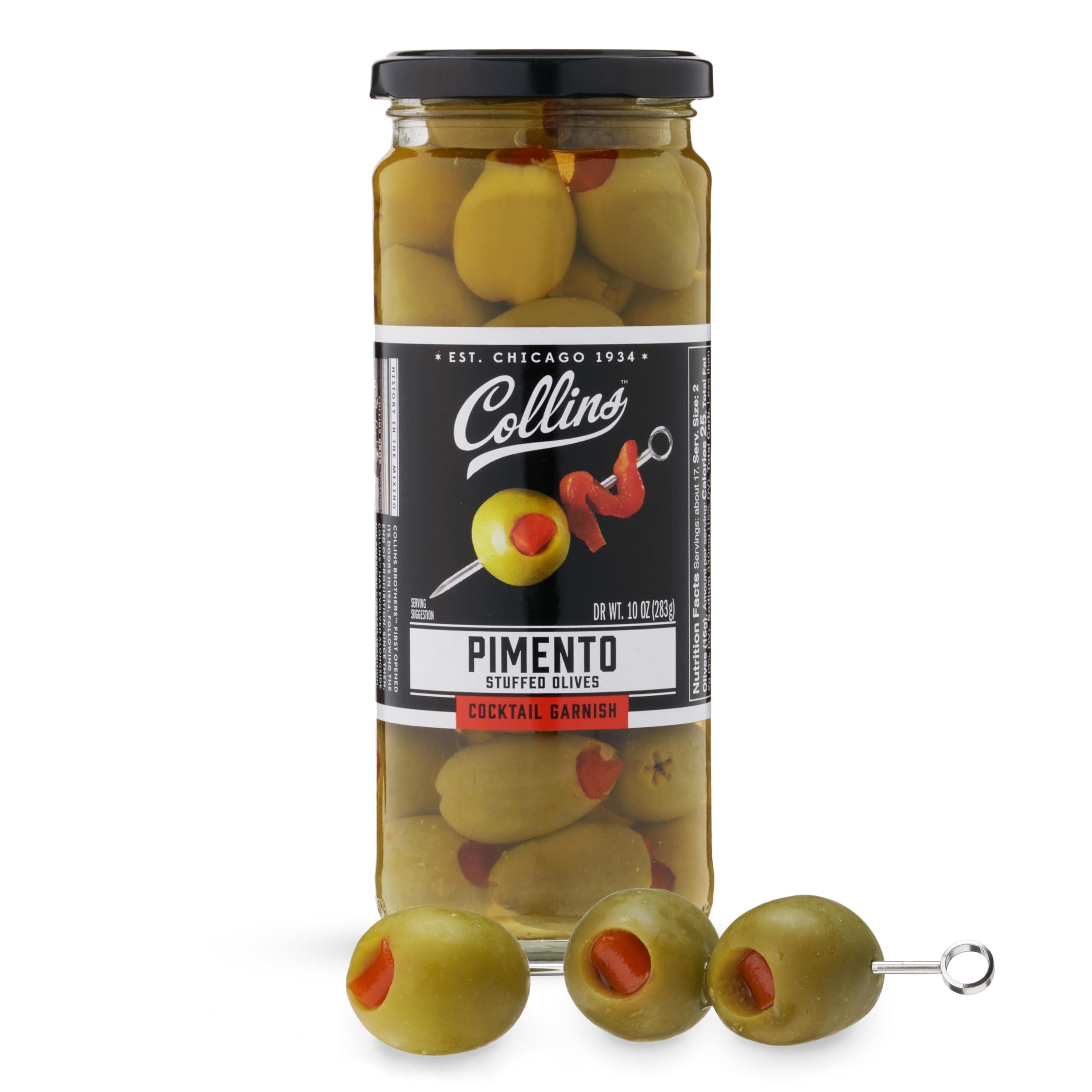 10 oz. Colossal Martini Pimento Olives Part
