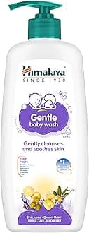 Himalaya Gentle Baby Wash 400ml | No tears formula |with chickpea and Green gram| Cleansing baby's gentle skin