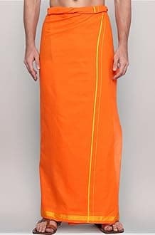 Gowri Tex Men's Cotton Colorful Lungi in Size 2 Mtrs Single Lungi- Pack Of 1