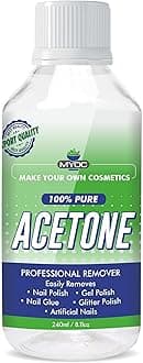 100% Pure Acetone Nail Polish Remover - Parent (240 ml)