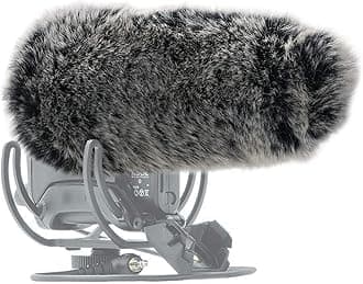 Mic Furry Windscreen, VMP+ Deadcat Windshield Compatible with Rode VideoMic Pro+ Plus Camera Microphone