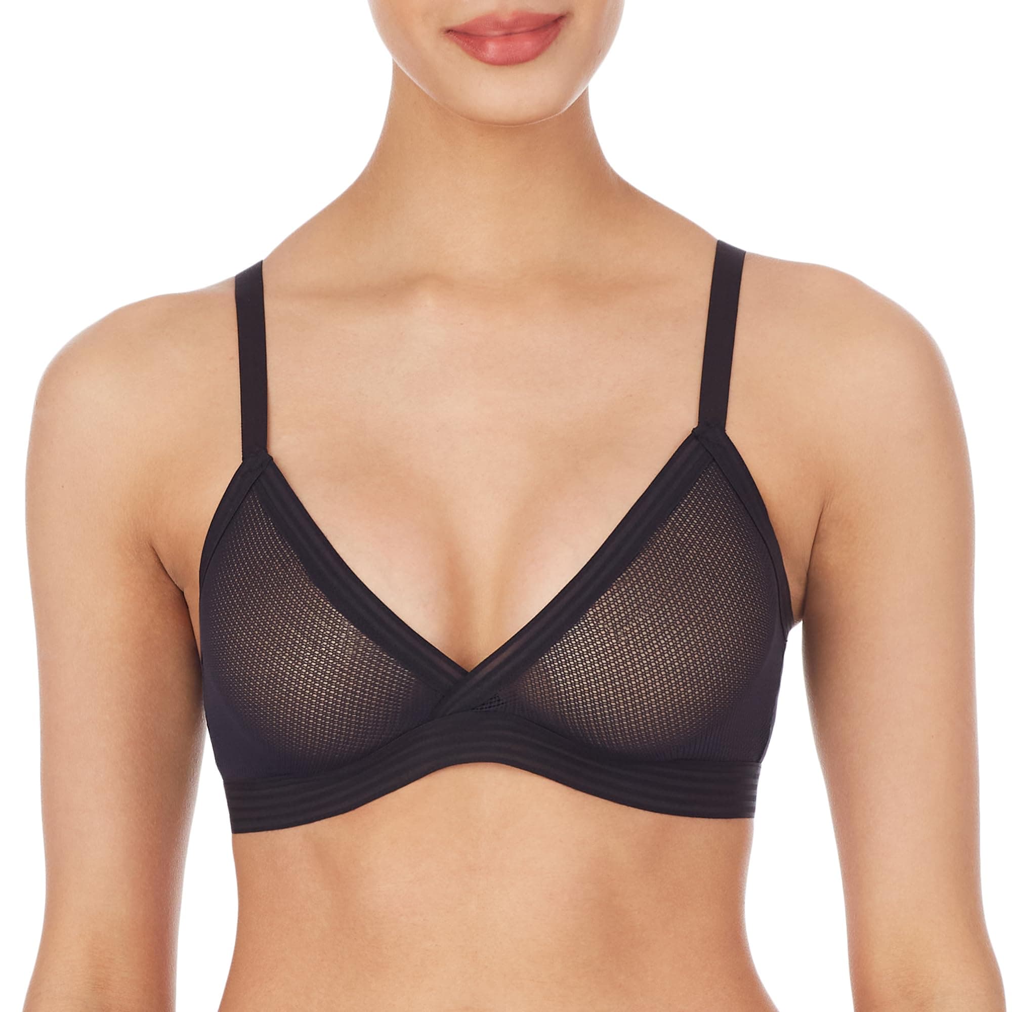 DKNY Women's Sheer Stripe Bralette