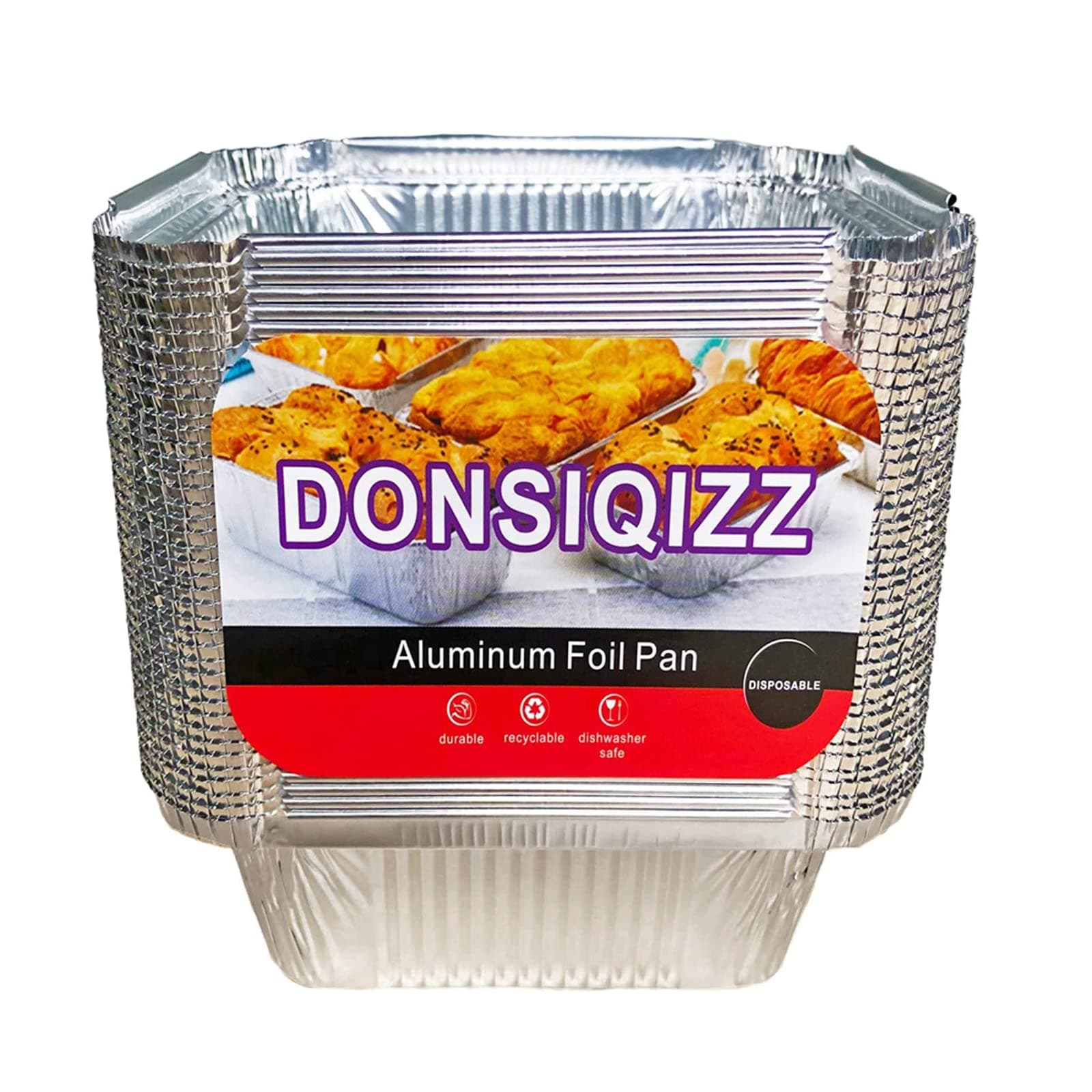 40 Pack Drip Pans Compatible with Napoleon BBQ Grills 62007 Grease Tray Disposable, for Rogue Series Grill, Aluminum Foil Replacement