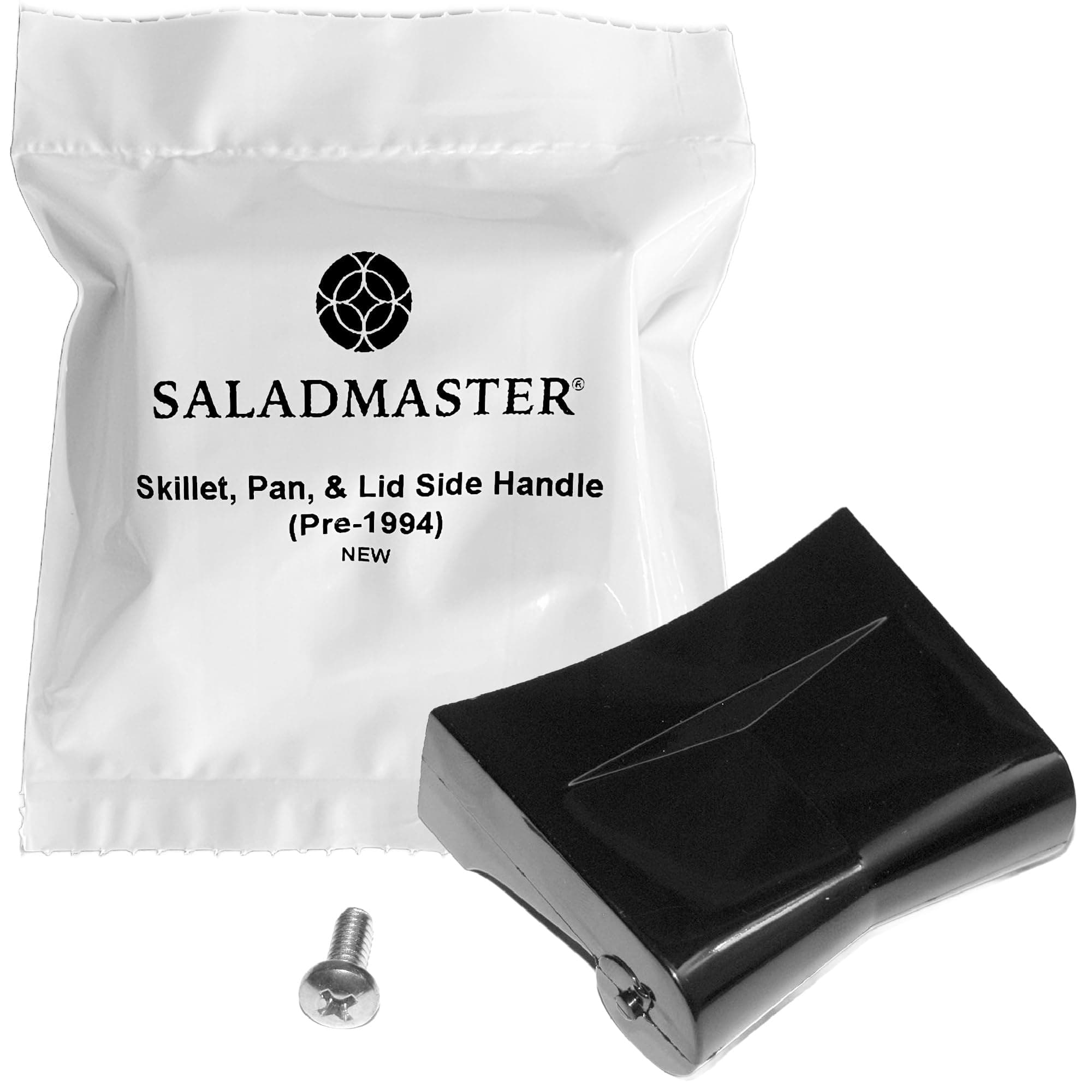 Saladmaster Side Handle Replacement for Pre-1994 Pans, Skillets & Lids – Fits T304-S, Tri-Clad, Colonial – Includes 1 Handle & Screw