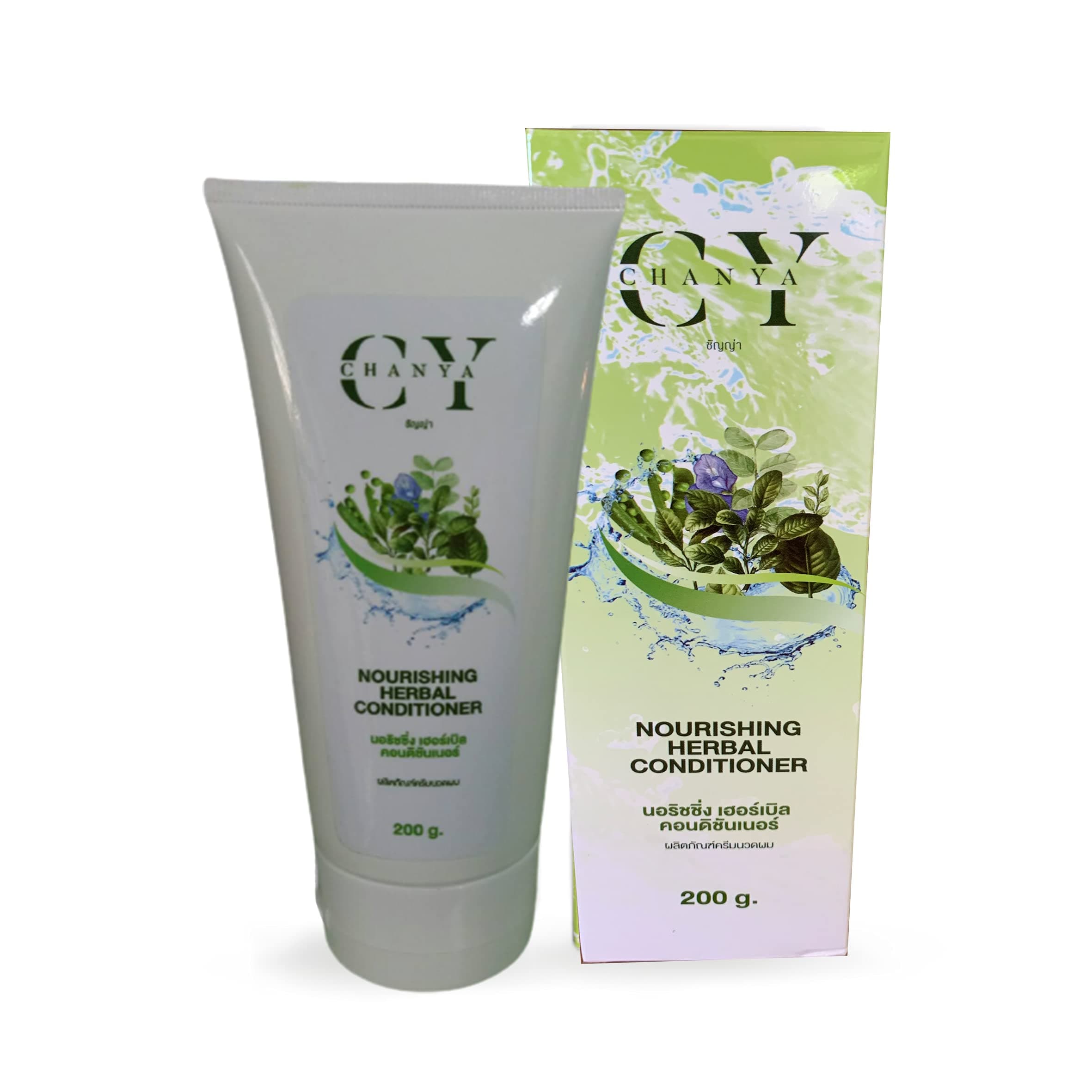 Chanya Herbal Conditioner With 7 Thai Herb Extract.