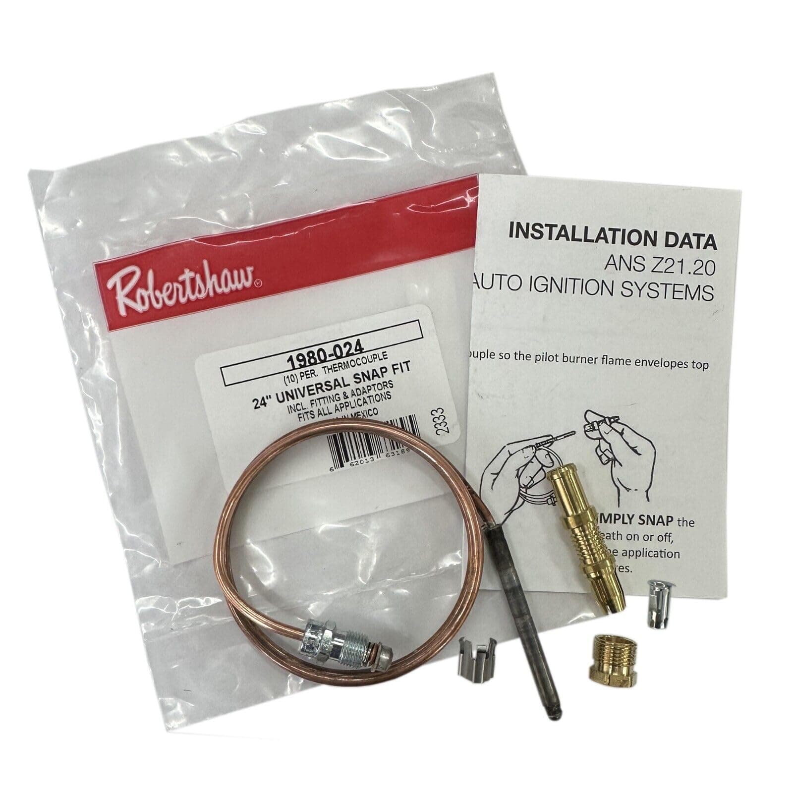 PITCO Gas Fryer THERMOCOUPLE