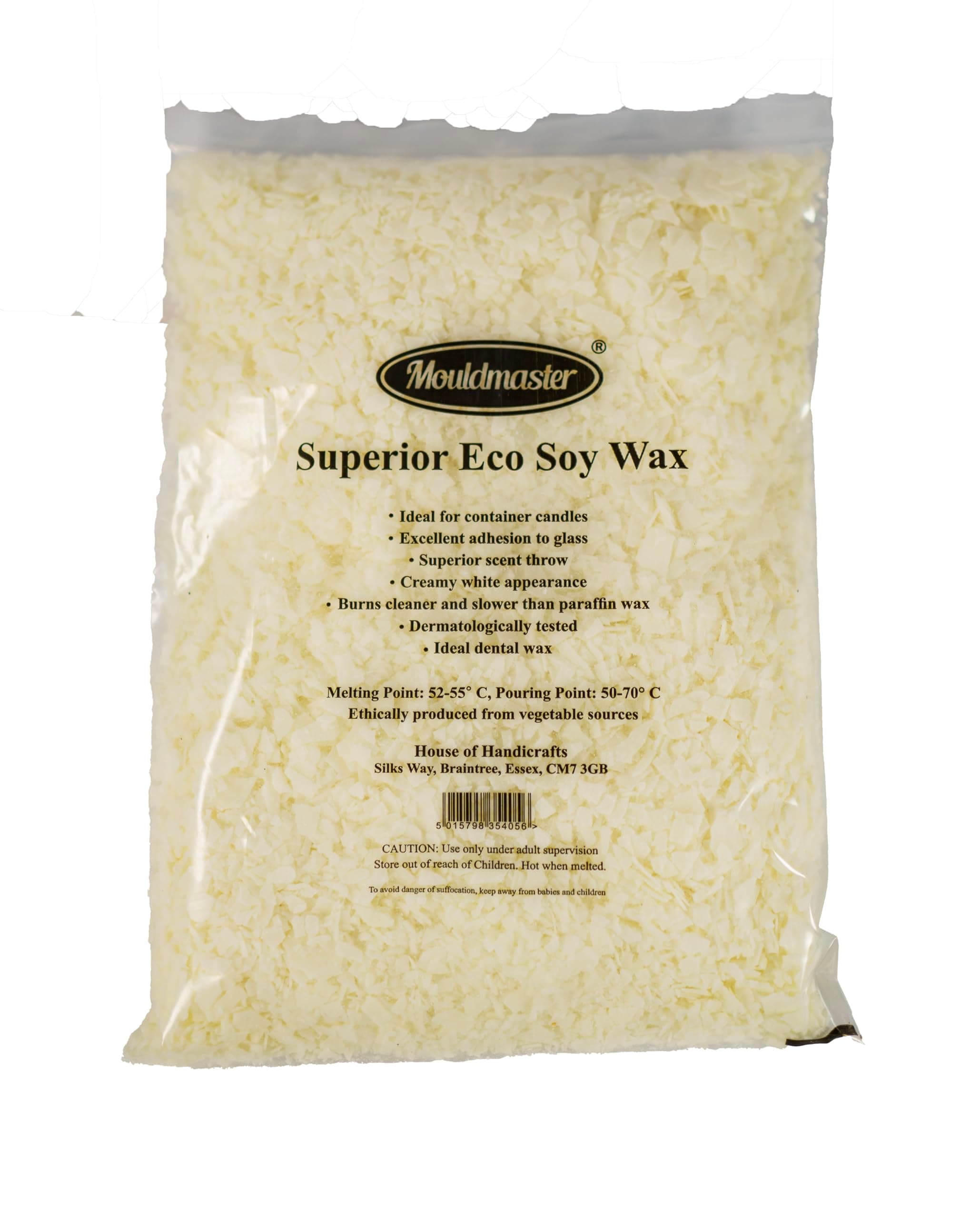 Moldmaster 1.2 kg Superior Soy Wax, White