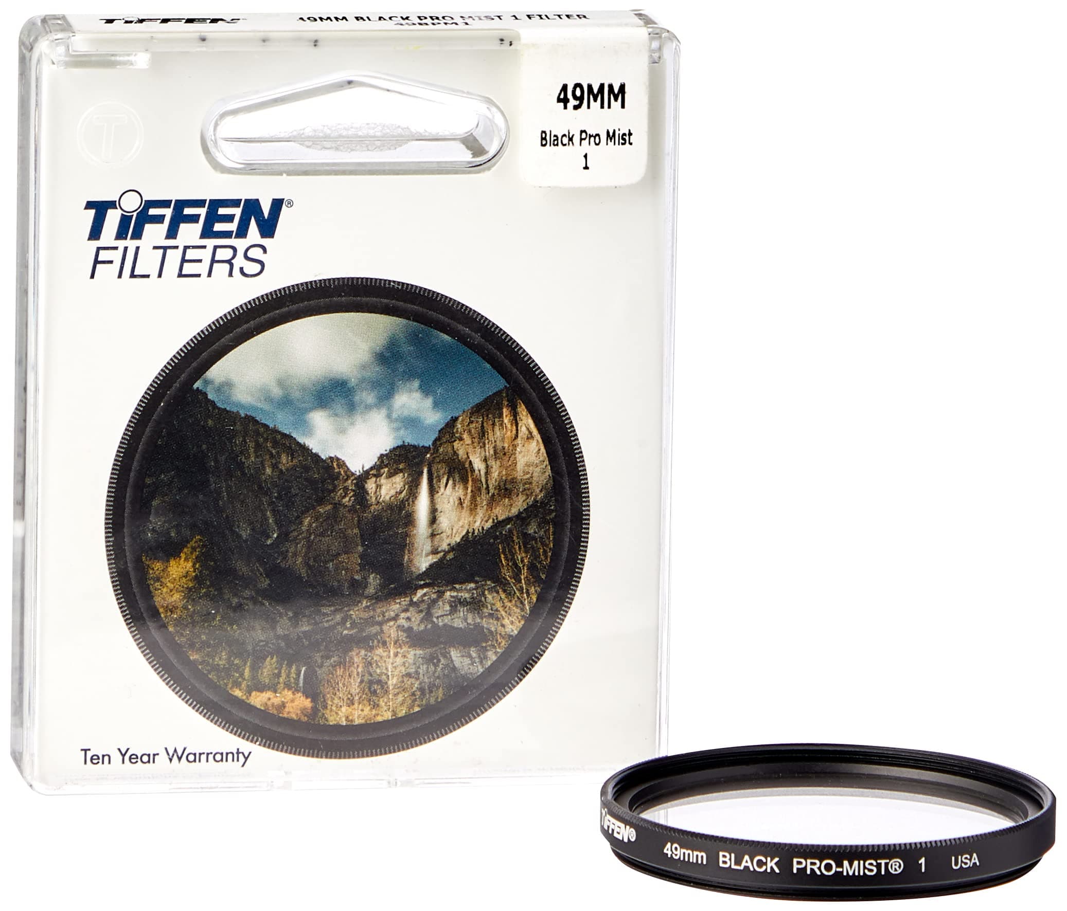 Tiffen 49BPM1 49mm Black Pro Mist 1 Filter