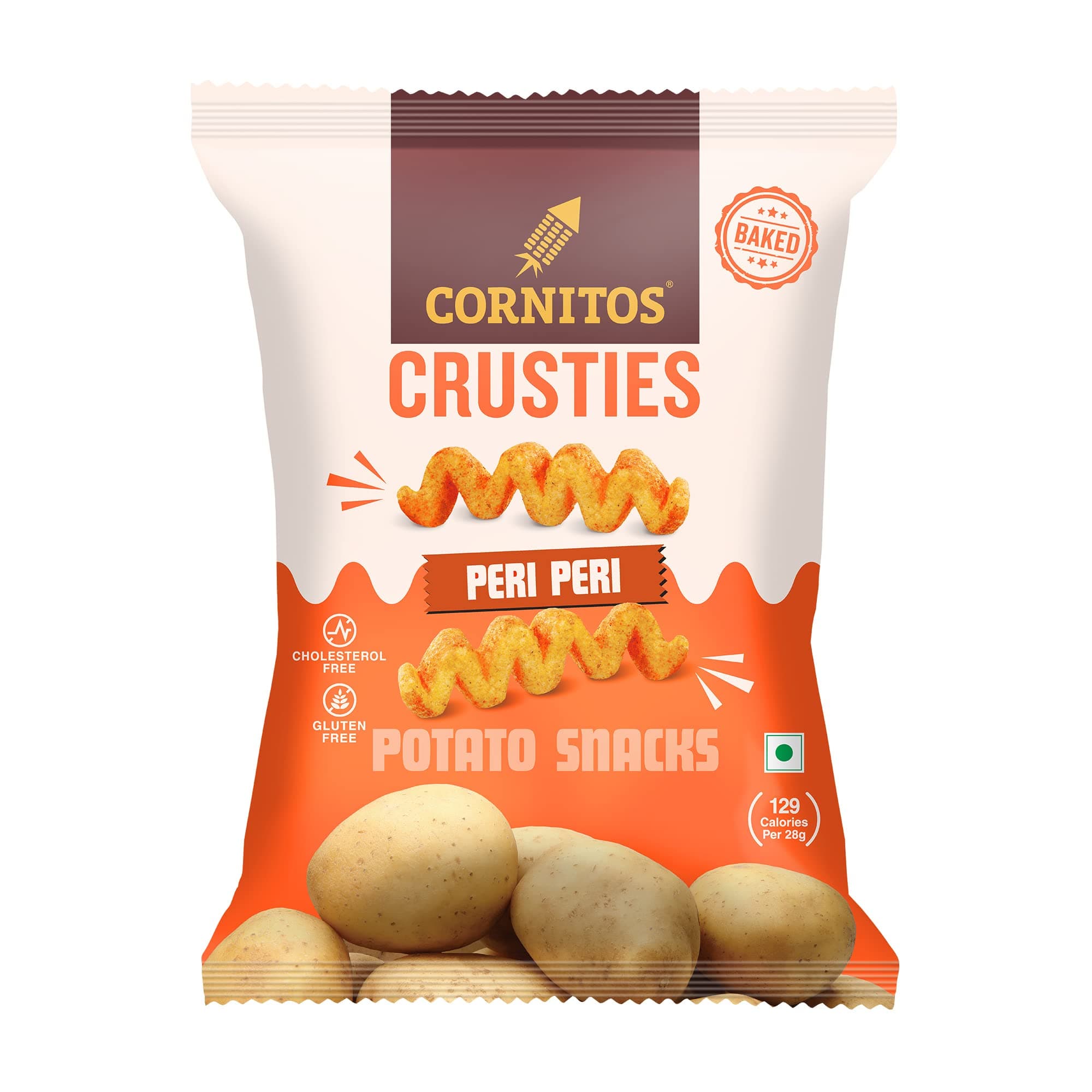 Cornitos Potato Crusties Peri Peri 57g