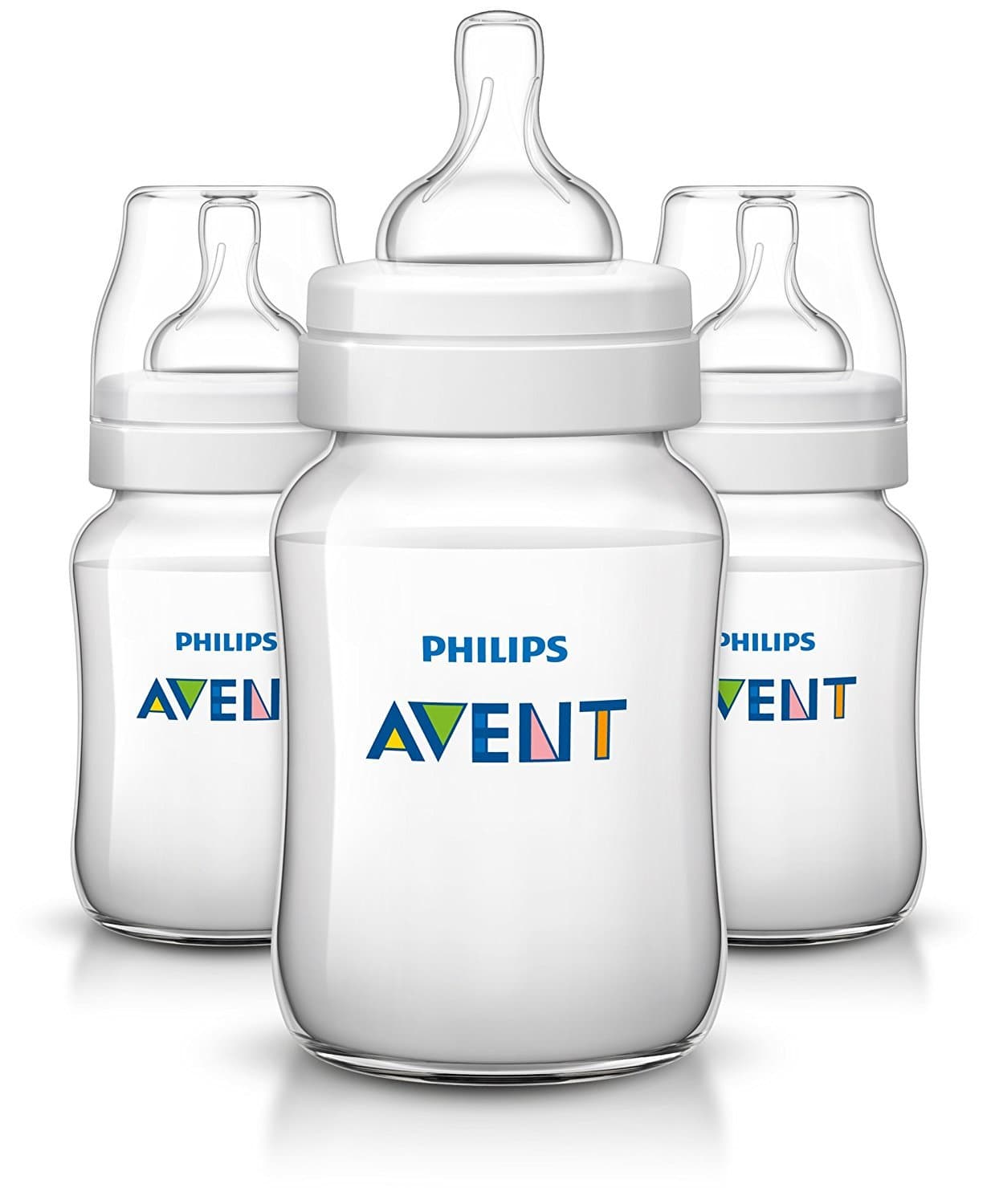 Philips Avent 125ml Classic Plus Feeding Bottle (Twin Pack), White Colour