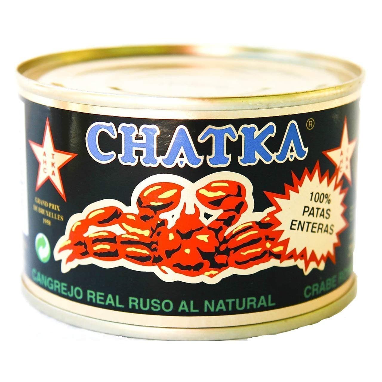 Chatka King Crab 100% Legs (tin) (185g)